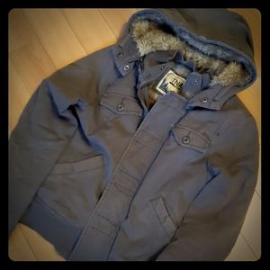 TNA fur lined jacket
